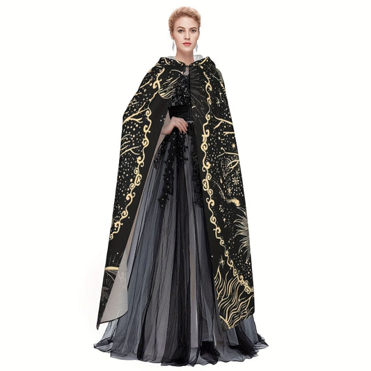 Tree of Life Celestial Hooded Robe Cloak