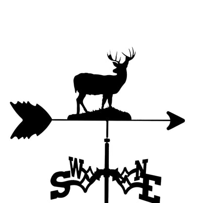 Deer Wildlife Stainless Steel Weathervane