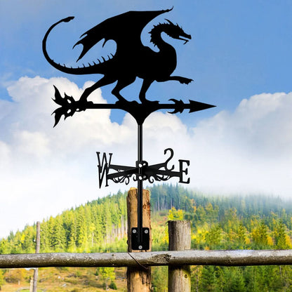 Dragon Fantasy Stainless Steel Weathervane