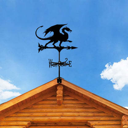 Dragon Fantasy Stainless Steel Weathervane