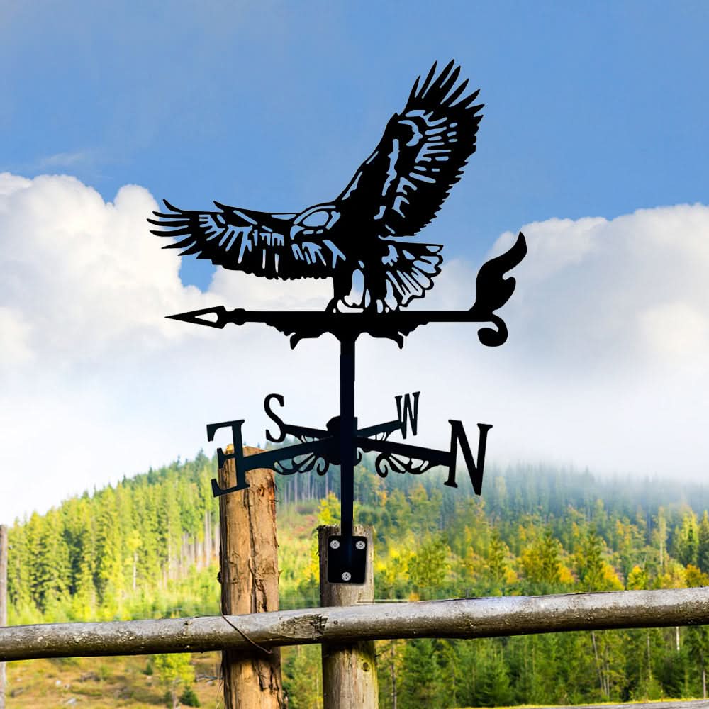 Eagle Bird Stainless Steel Weathervane