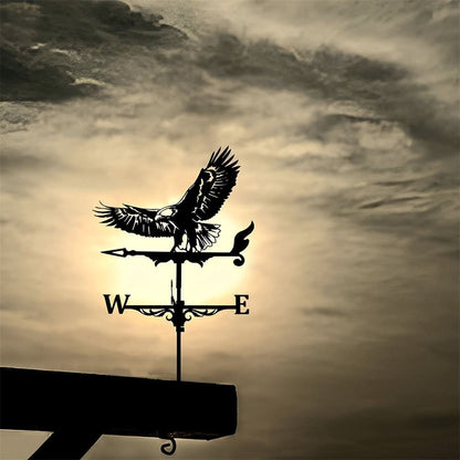 Eagle Bird Stainless Steel Weathervane