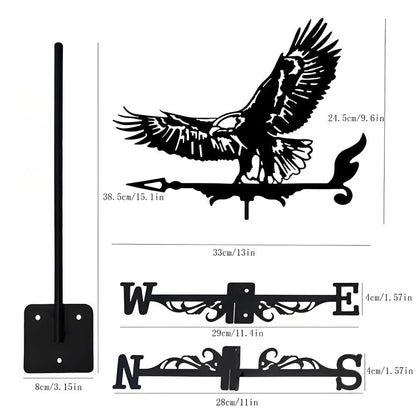 Eagle Bird Stainless Steel Weathervane