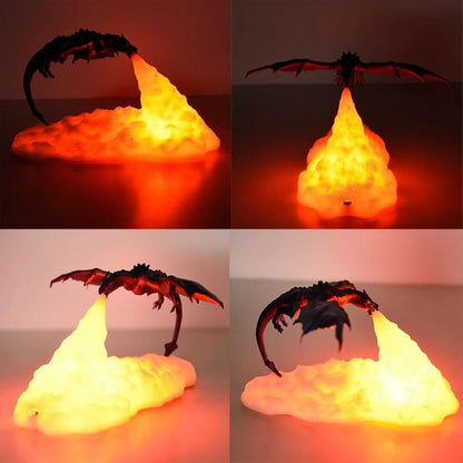 Fire-Breathing Dragon Decorative Light