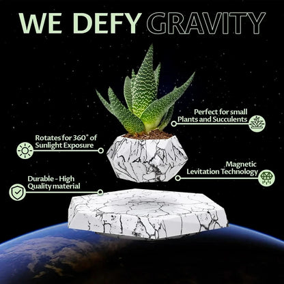 Magnetic Floating Levitating Plant Pot