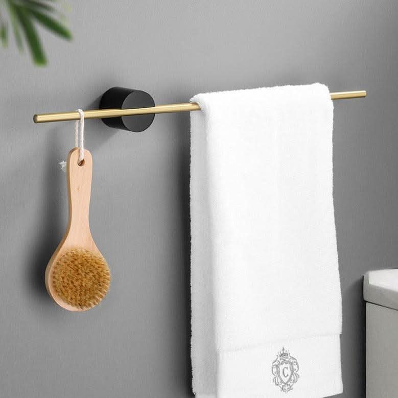 Modern Wall-Mounted Metal Towel Rack