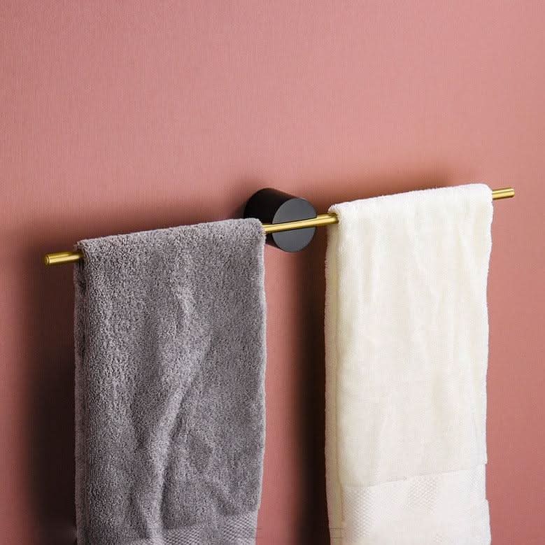Modern Wall-Mounted Metal Towel Rack