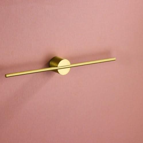 Kyler Modern Metal Towel Bar Small / Gold / Gold | Lily & Eden