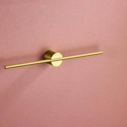 Kyler Modern Metal Towel Bar Small / Gold / Gold | Lily & Eden