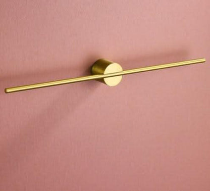 Kyler Modern Metal Towel Bar Large / Gold / Gold | Lily & Eden