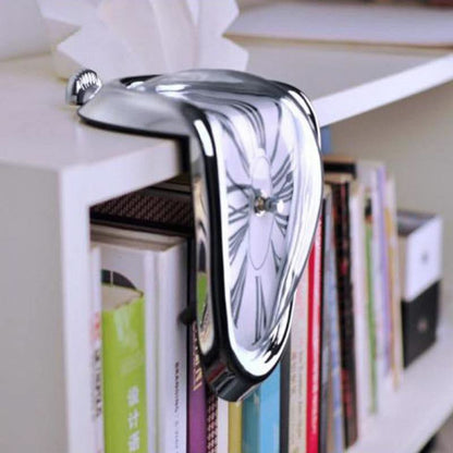 Surreal Melting Clock Art Decor Accent