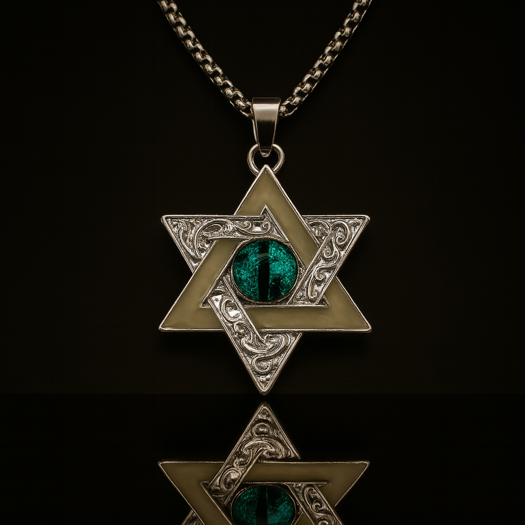 Nightglyphs Luminescent Sigil Pendant Necklace