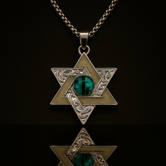 Nightglyphs Luminescent Sigil Pendant Necklace
